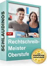 SCHLAUDINOS Rechtschreib-Meister Oberstufe